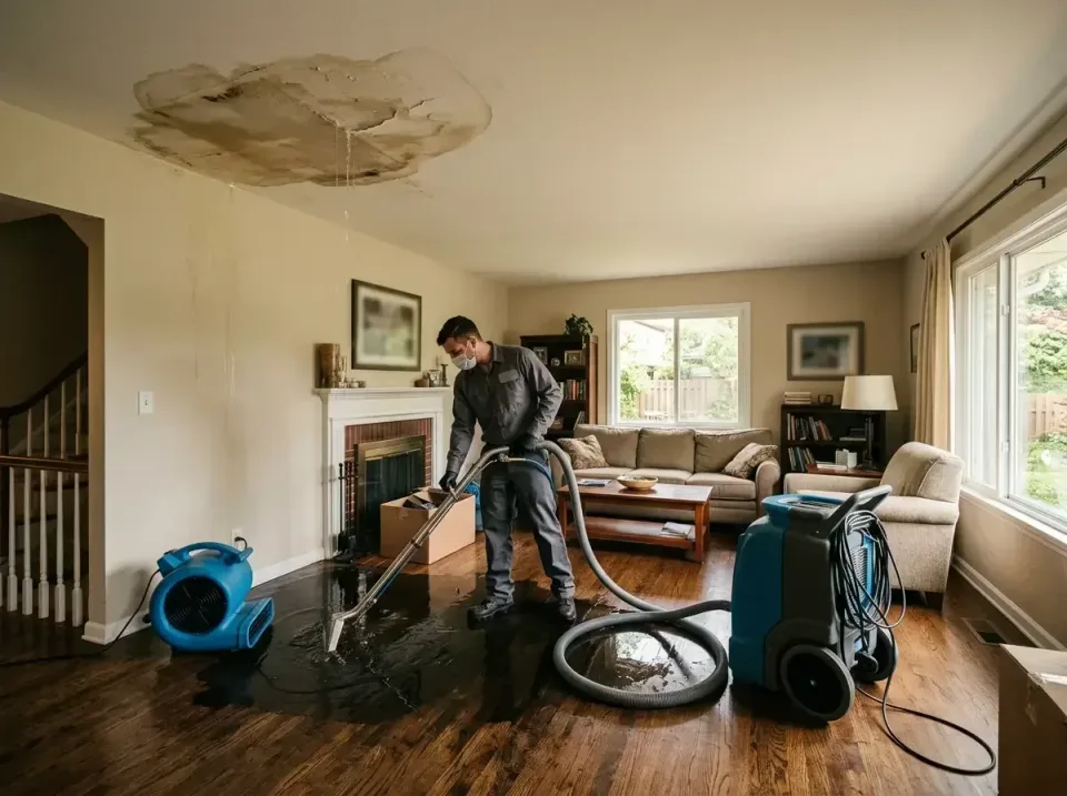 attic-pipe-burst-ceiling-drip-008 — frequently asked questions, Water Damage Restoration & Carpet Care in Madeira, OH
